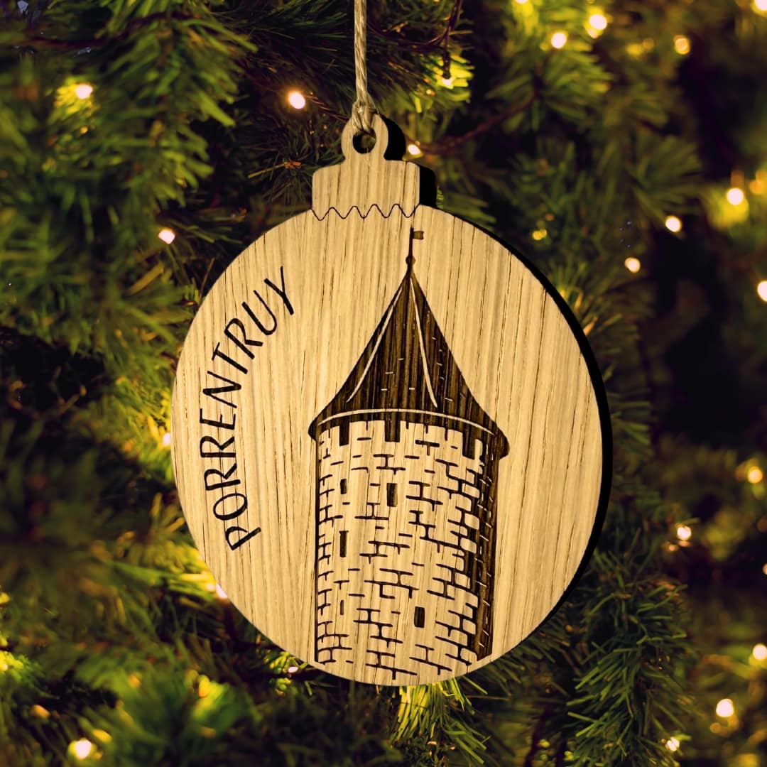 Boule de Noël Tour Réfous