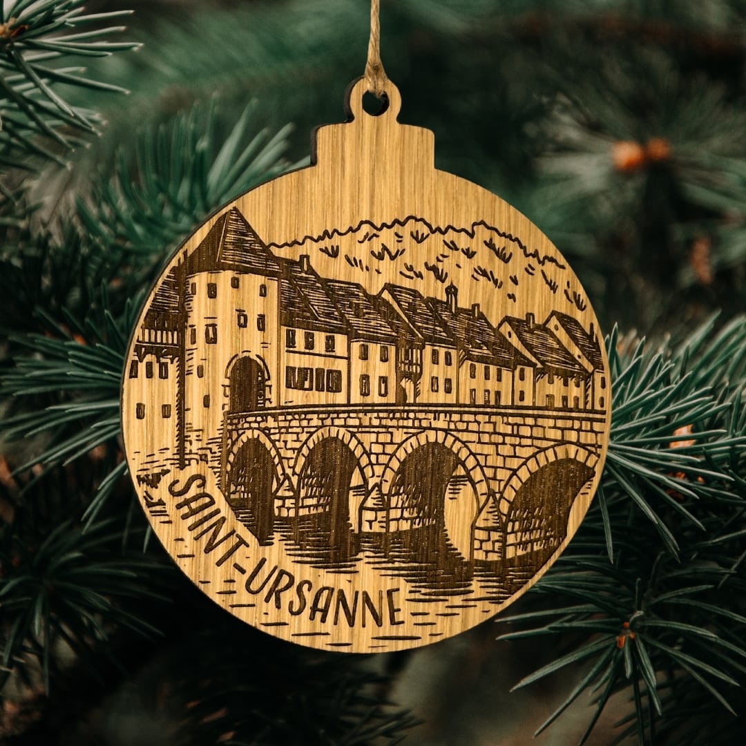 Boule de Noël Saint-Ursanne