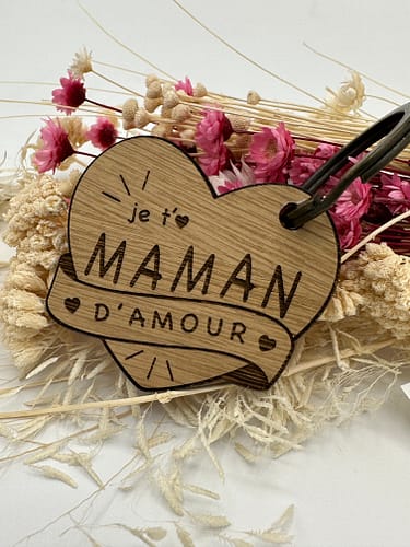 porte-clefs maman d'amour